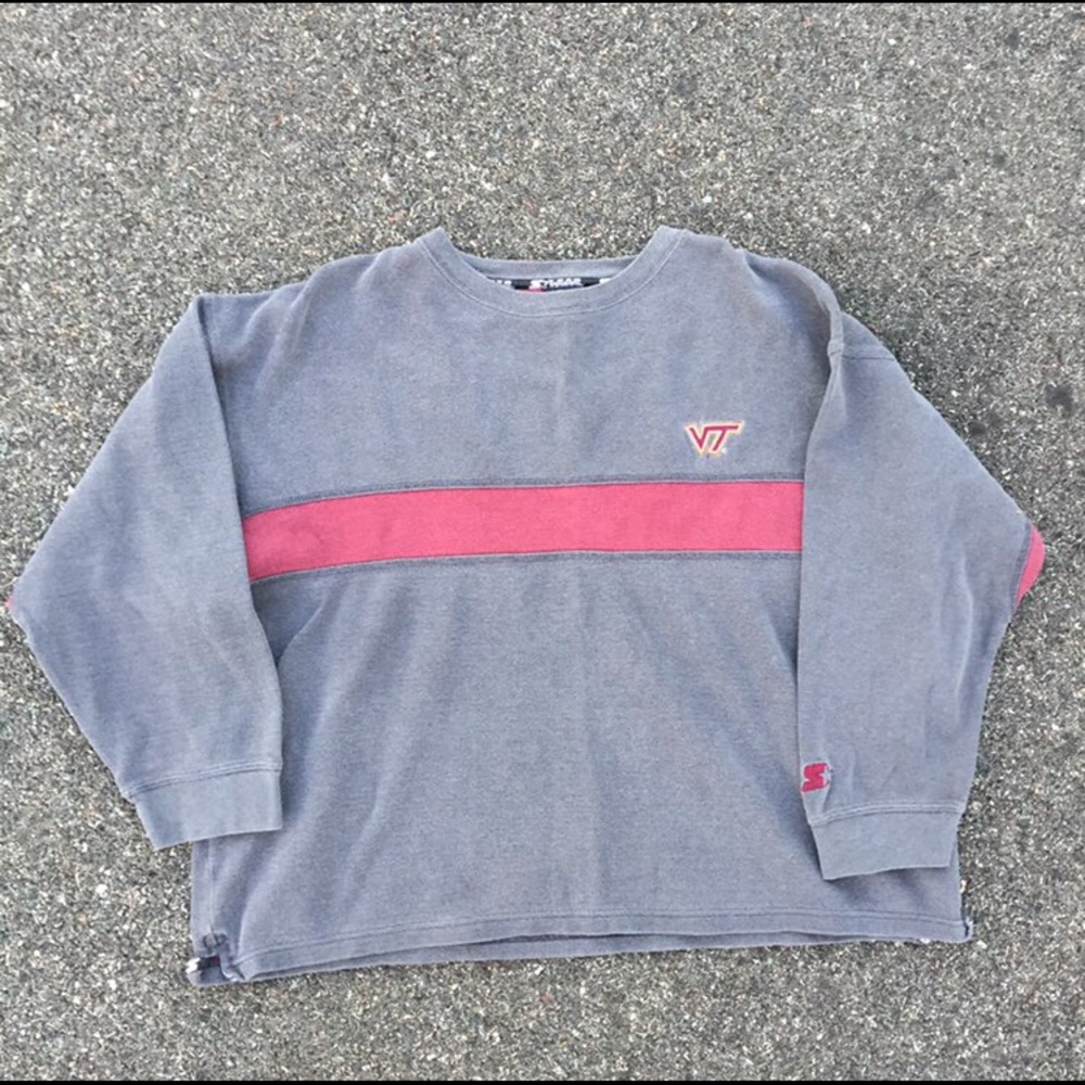 Virginia Tech Starter Vintage Sweater